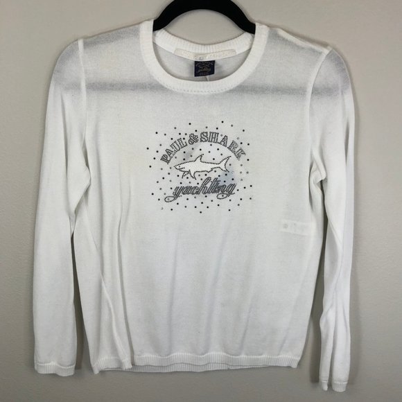 Rare Paul & Shark Yachting Bedazzled Sweater NWT - Picture 5 of 8